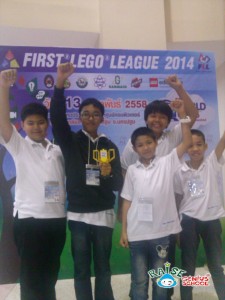 raise fll innovation award แข่งหุ่นยนต์