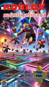 เรียนสร้างเกมส์ Roblox 3D สำหรับ น้องประถมปลาย & มัธยมต้น - Raise Genius School สอนสร้างหุ่นยนต์&GameMaker สำหรับเด็ก 7 ขวบถึง ม.6 Roblox Game Maker Course สำหรับน้องประถมปลาย มัธญมต้น