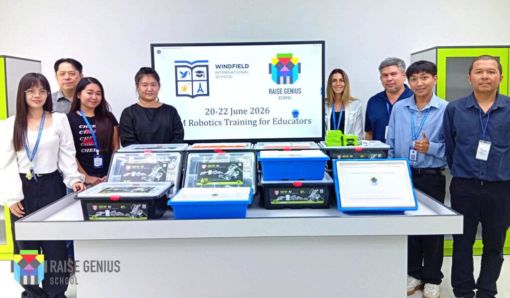 เปิดห้องเรียนหุ่นยนต์ในโรงเรียน เริ่มจากอะไร ใช้เวลานานแค่ไหน | Raise Genius robotlab ติดตั้งห้องเรียนหุ่นยนต์ ให้กับโรงเรียน windfield international school สมุย และ เชียงใหม่ นะคับ